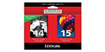  Lexmark 18C2090 - 18C2110 Kartuş Mürekkebi 4 Renk