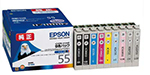 Epson ICMBK53 IClGY55 Uyumlu Kartuş Mürekkebi 9 Renk