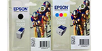Epson T0030 T0050 Uyumlu Kartuş Mürekkebi 4 Renk