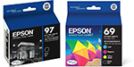 Epson T0971HC T0694 Uyumlu Kartuş Mürekkebi 4 Renk