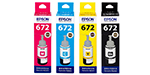 Epson T6721 T6724 Uyumlu Kartuş Mürekkebi 4 Renk