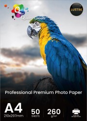 Qc - A4 Fotoğraf Kağıdı 260gr Lustre Qc