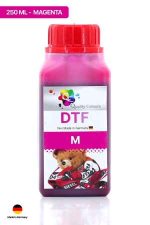 Qc - DTF Tekstil Baskı Mürekkebi Kırmızı 250ml