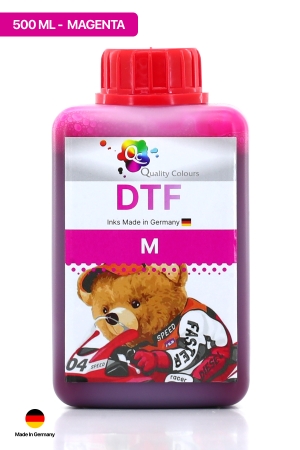 DTF Tekstil Baskı Mürekkebi Kırmızı 500ml - 1
