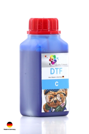 DTF Tekstil Baskı Mürekkebi Mavi 250ml - 4