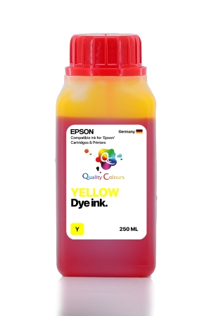 EPSON - Epson 101 103 104 Uyumlu Yellow (Sarı) Mürekkep 250ml -Avantajlı Paket