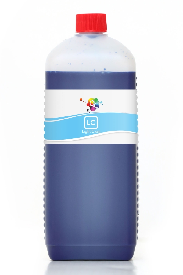 EPSON - Epson SureColor-P Serisi Uyumlu Mürekkep Versiyon1 1000ml LC Pig Light Cyan Açık Mavi
