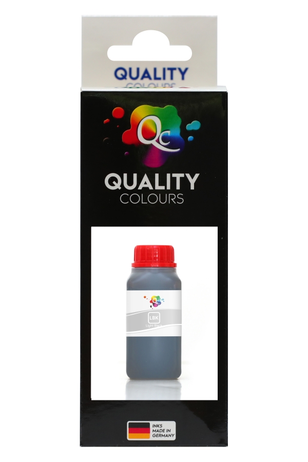 EPSON - Epson SureColor-P Serisi Uyumlu Mürekkep Versiyon1 250ml LBK Pig Light Black Açık Siyah