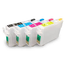 EPSON - Epson T0891 T0894 Uyumlu Kolay Dolabilen Kartuş 4 Renk