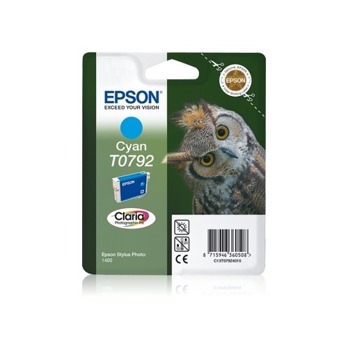 Epson T0792 Cyan Mavi Orijinal Mürekkep Kartuş