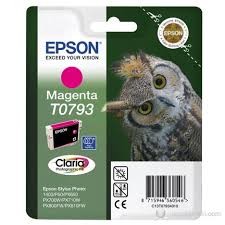 EPSON - Epson T0793 Magenta Kırmızı Orijinal Mürekkep Kartuş