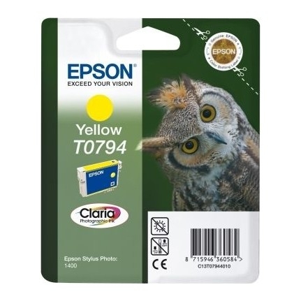 Epson T0794 Yellow Sarı Orijinal Mürekkep Kartuş