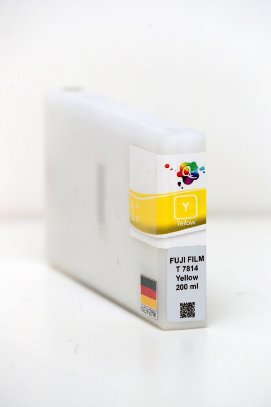 QC Fujifilm DX100 Uyumlu Muadil Mürekkep Kartuş Y Yellow Sarı 200ml