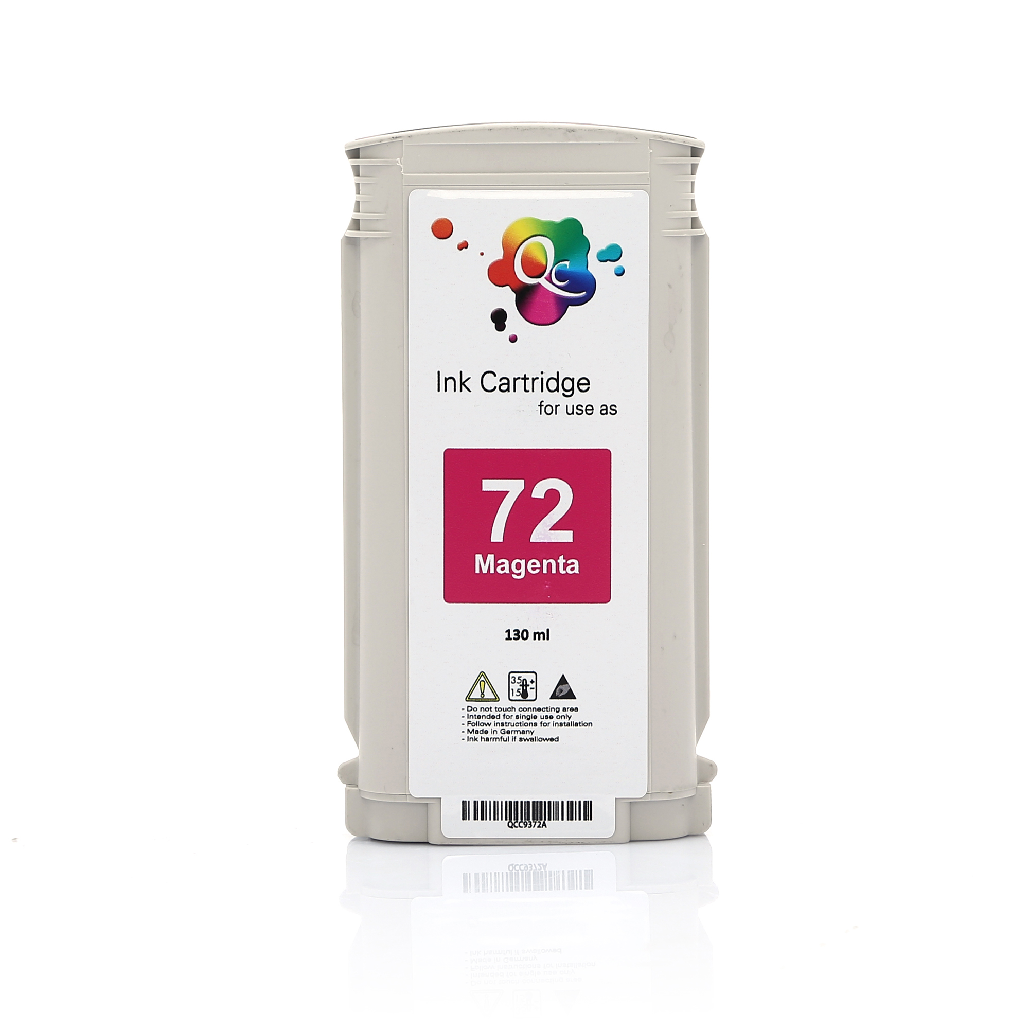 HP 72 C9372A Magenta Kırmızı Muadil Mürekkep Kartuş 130ml