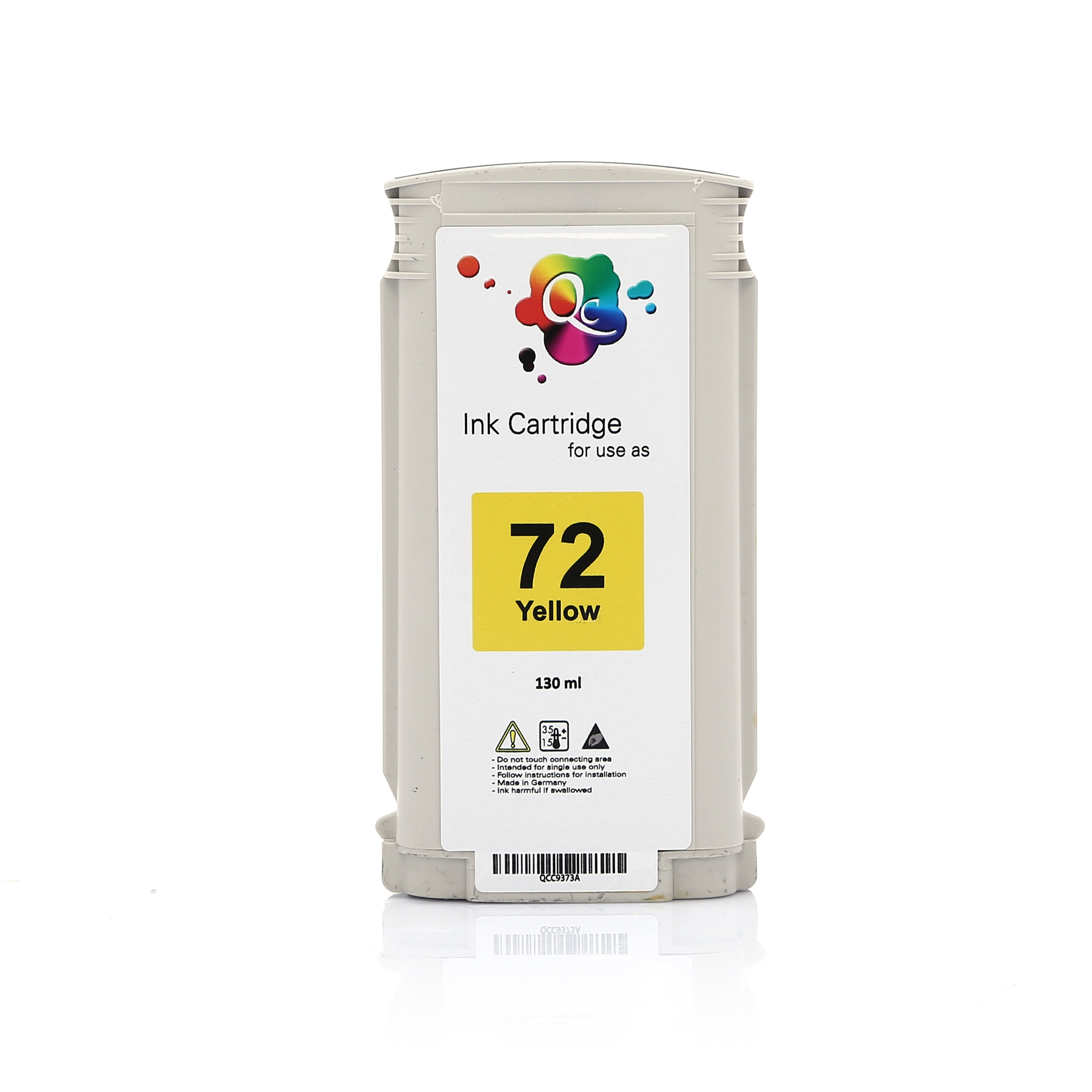 HP 72 C9373A Yellow Sarı Muadil Mürekkep Kartuş 130ml