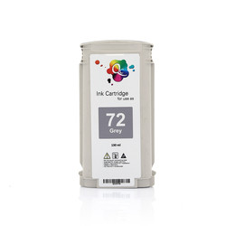 HP - HP 72 C9374A Grey Gri Muadil Mürekkep Kartuş 130ml