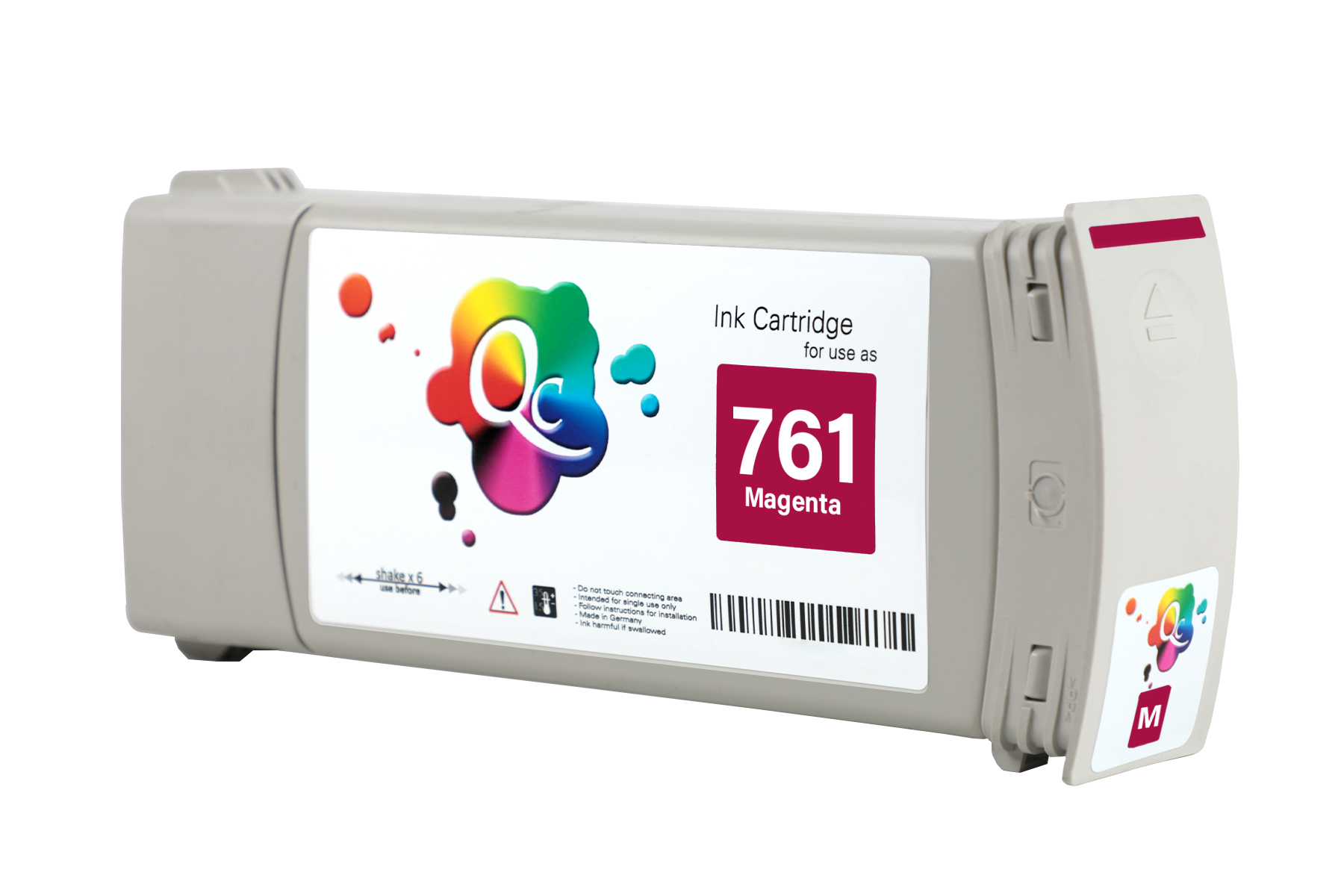 HP 761 CM993A Magenta Kırmızı Muadil Mürekkep Kartuş 400ml