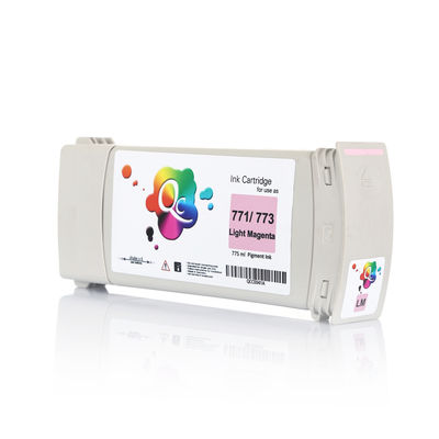 HP - HP 773 C1Q42A Light Magenta Açık Kırmızı Muadil Mürekkep Kartuş 775ml