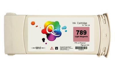 HP - HP 789 CH620A Light Magenta Açık Kırmızı Muadil Mürekkep Kartuş 775ml