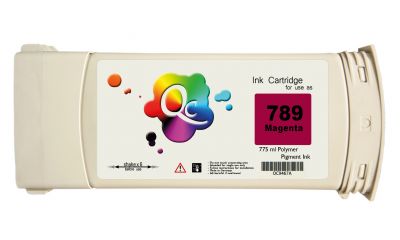 HP - HP 789 CH617A Magenta Kırmızı Muadil Mürekkep Kartuş 775ml