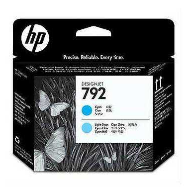 HP 792 CN703A Lateks Printhead Baskı Kafası Cyan Light Cyan