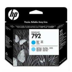  - HP 792 CN703A Lateks Printhead Baskı Kafası Cyan Light Cyan