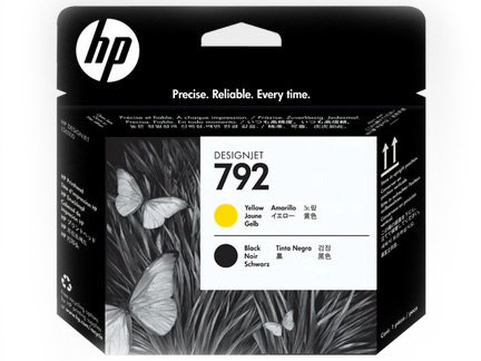HP 792 CN702A Lateks Printhead Baskı Kafası Yellow Black