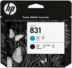 HP 831 Latex Printhead Baskı Kafası Cyan Black CZ677A