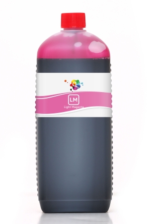 EPSON - Qc Epson 108 Uyumlu Mürekkep 1000ml LM Dye Light Macenta Açık Kırmızı