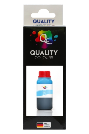 EPSON - Qc Epson 108 Uyumlu Mürekkep 250ml LC Dye Light Cyan Açık Mavi