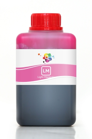 EPSON - Qc Epson 108 Uyumlu Mürekkep 500ml LM Dye Light Macenta Açık Kırmızı
