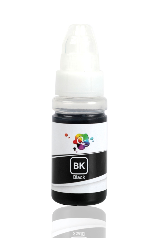 EPSON - Qc Epson 108 Uyumlu Mürekkep 70ml BK Dye Black Siyah