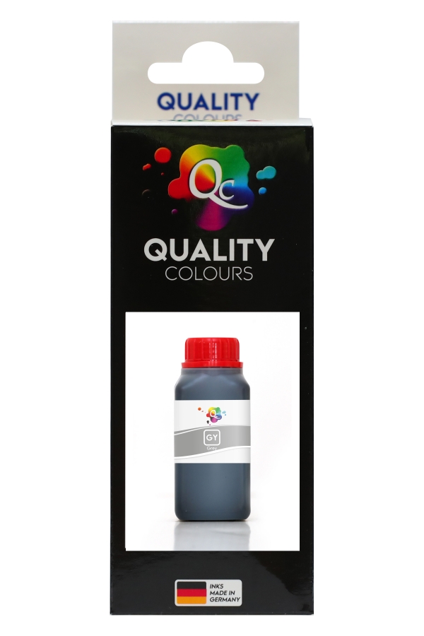 EPSON - Qc Epson 114 / 115 Uyumlu Mürekkep 250ml GY Dye Grey Gri
