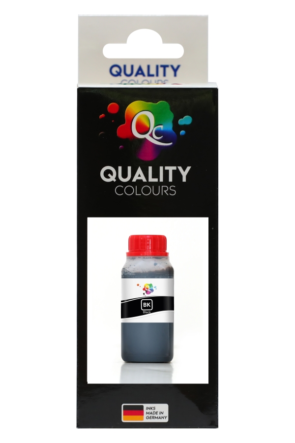 EPSON - Qc Epson 774 Uyumlu Mürekkep 250ml BK Pig Black Siyah