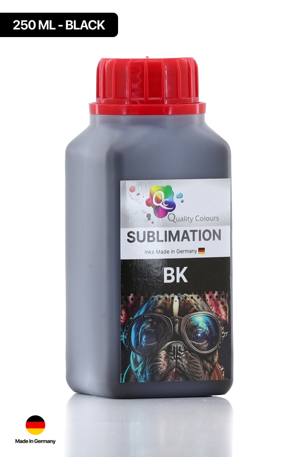  - Qc Epson BK Siyah 250ml Süblimasyon Mürekkebi