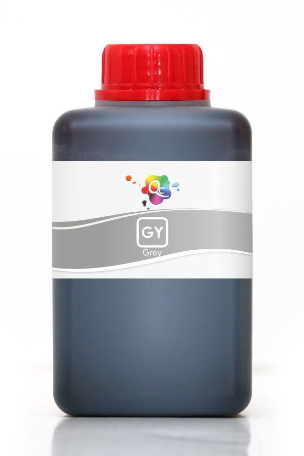 EPSON - QC Epson EcoTank ET Serisi Yazıcılar İçin Uyumlu Mürekkep 500ml GY Dye Grey Gri