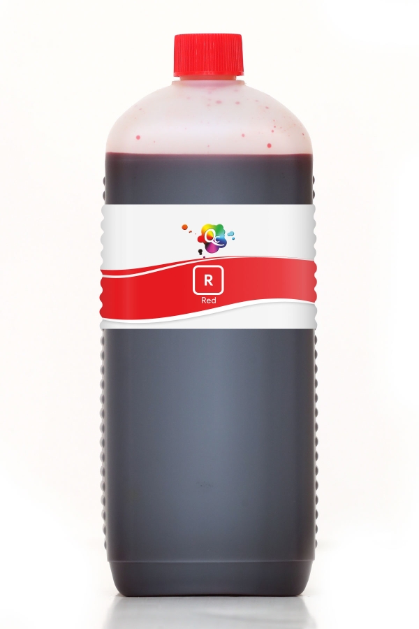 EPSON - Qc Epson Expression Photo Serisi Yazıcılar İçin Uyumlu Mürekkep 1000ml R Dye Red Kırmızı