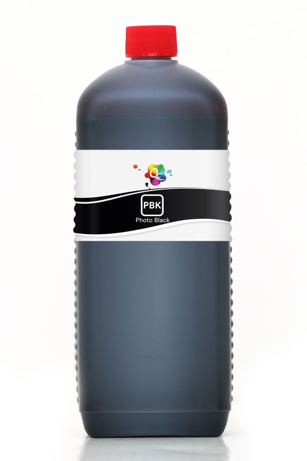 EPSON - Qc Epson Expression Premium Serisi Yazıcılar İçin Uyumlu Mürekkep 1000ml PBK Dye Photo Black Foto Siyah