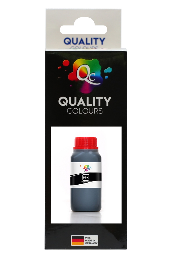 EPSON - Qc Epson Expression Premium Serisi Yazıcılar İçin Uyumlu Mürekkep 250ml PBK Dye Photo Black Foto Siyah