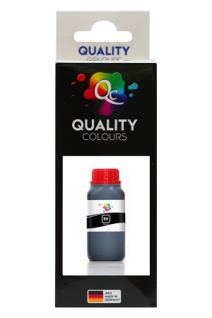EPSON - Qc Epson EcoTank Serisi Yazıcılar İçin Uyumlu Mürekkep 250ml BK Dye Black Siyah