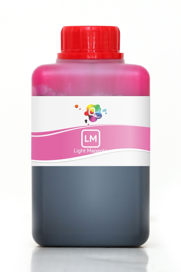 EPSON - Qc Epson L Serisi Yazıcılar İçin Uyumlu Mürekkep 500ml LM Dye Light Magenta Açık Macenta