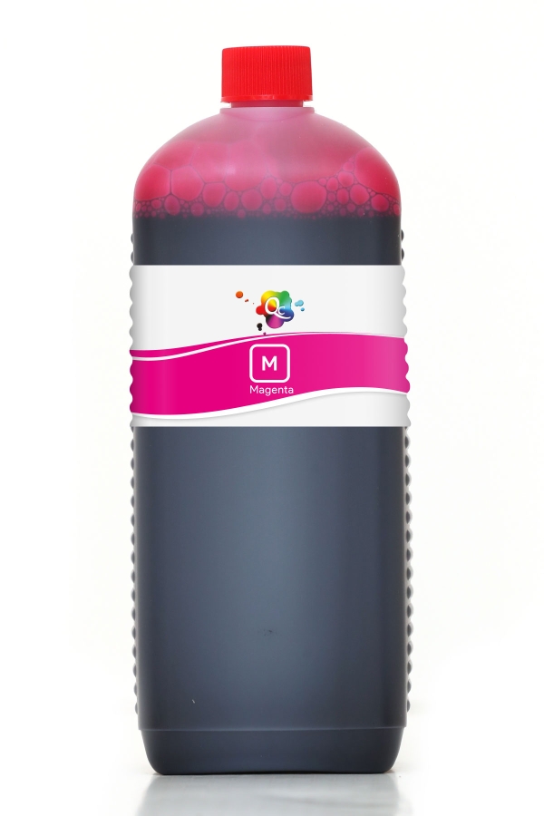EPSON - Qc Epson L Serisi Yazıcılar İçin Uyumlu Mürekkep 1000ml M Dye Macenta Kırmızı