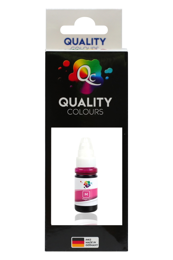 EPSON - Qc Epson L Serisi Yazıcılar İçin Uyumlu Mürekkep 70ml M Dye Macenta Kırmızı