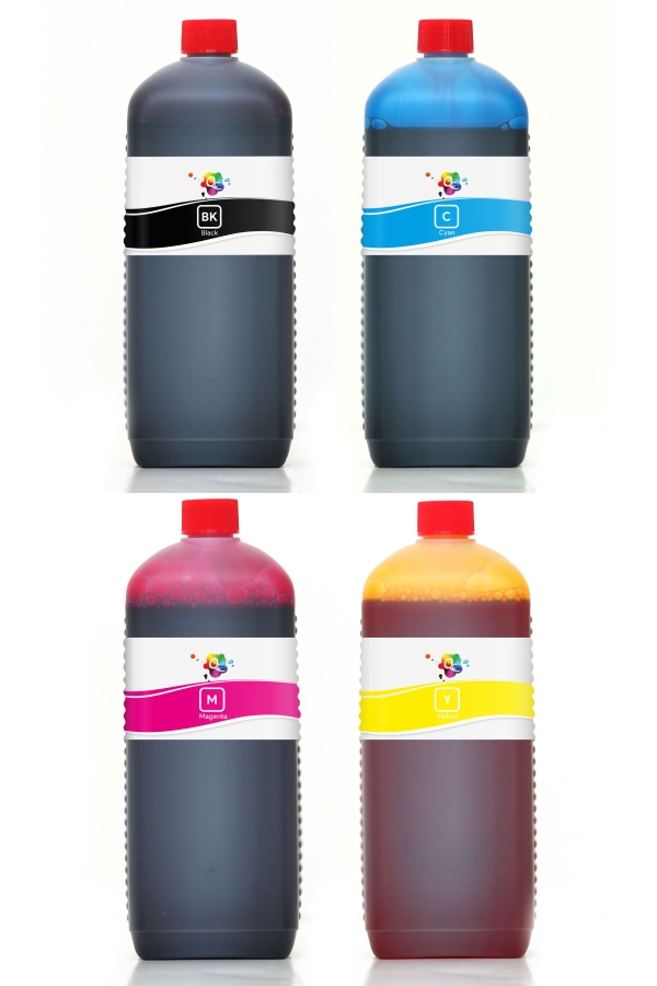 EPSON - Qc Epson L Serisi Yazıcılar İçin Uyumlu Mürekkep Seti 1000ml 4 Renk