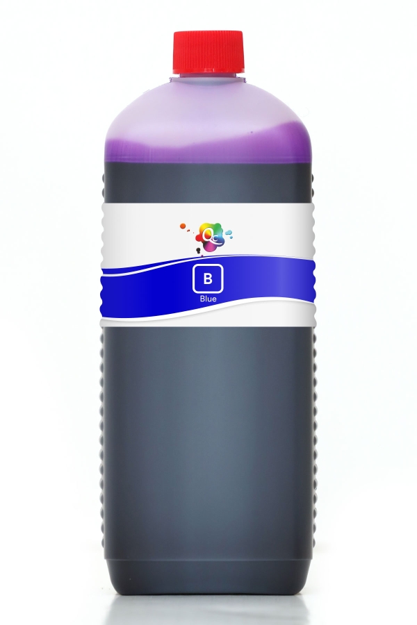 EPSON - Qc Epson Stylus Photo Serisi 3 Versiyon Yazıcılar İçin Uyumlu Mürekkep 1000ml B Big Blue Mavi