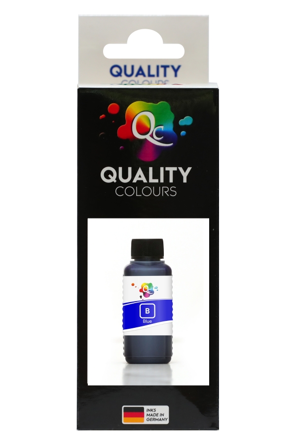 EPSON - Qc Epson Stylus Photo Serisi 3 Versiyon Yazıcılar İçin Uyumlu Mürekkep 100ml B Big Blue Mavi