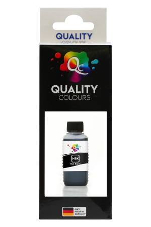 EPSON - Qc Epson Stylus Photo Serisi 3 Versiyon Yazıcılar İçin Uyumlu Mürekkep 100ml MBK Pig Mat Black Mat Siyah