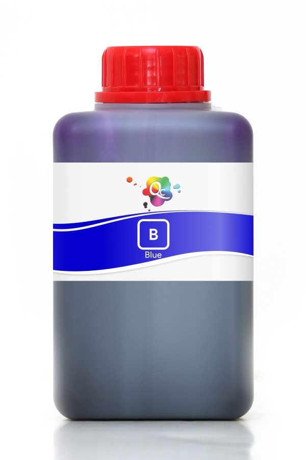 EPSON - Qc Epson Stylus Photo Serisi 3 Versiyon Yazıcılar İçin Uyumlu Mürekkep 500ml B Big Blue Mavi