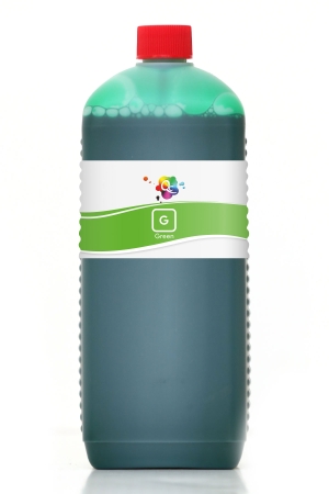 EPSON - Qc Epson Stylus Photo Serisi 4 Versiyon Yazıcılar İçin Uyumlu Mürekkep 1000ml G Pig Green Yeşil