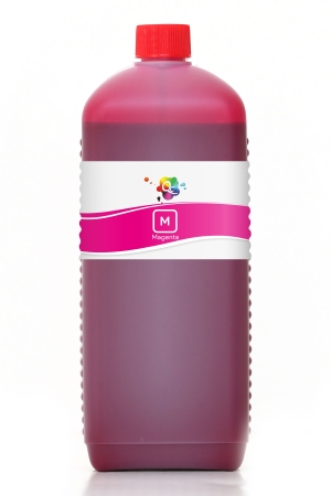 EPSON - Qc Epson Stylus Photo Serisi Yazıcılar İçin Uyumlu Mürekkep 1000ml M Pig Magenta Kırmızı